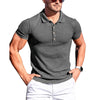 Laurence™ - Camiseta polo musculosa para hombre